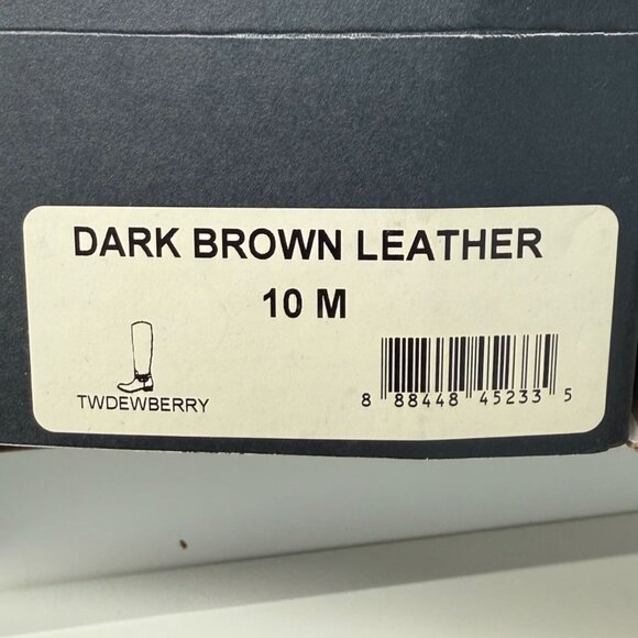 Tommy Hilfiger Dewberry Riding Boots - Size 10 - Dark Brown - BNWT - Picture 12 of 14